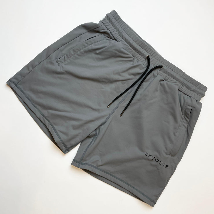 Identity Shorts 5.5" Inseam - Grey - Skywear Threads