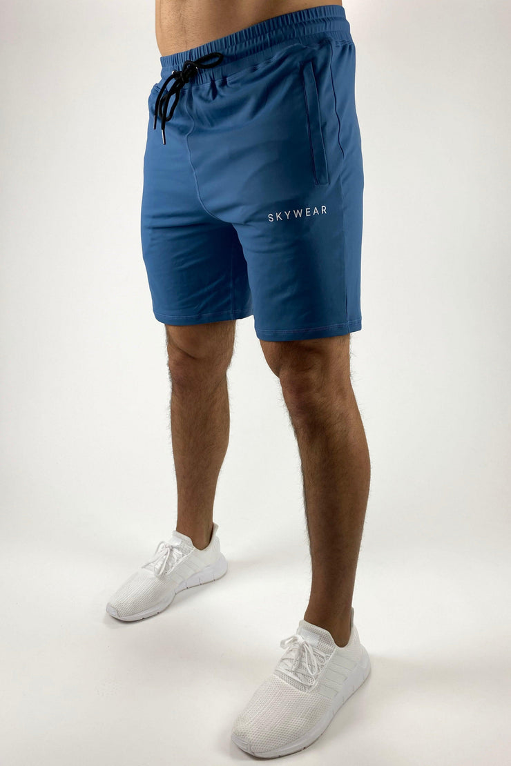 Identity Shorts - Steel Blue - Skywear Threads