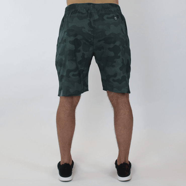 Performance Shorts - Green Camo - Skywear