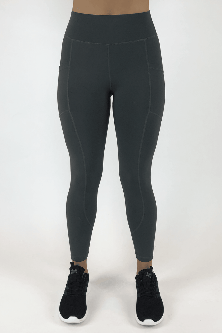 Sedona Pocket Legging - Slate Grey - Skywear Threads