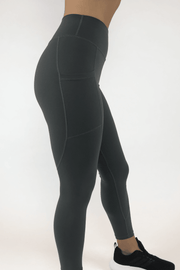 Sedona Pocket Legging - Slate Grey - Skywear Threads