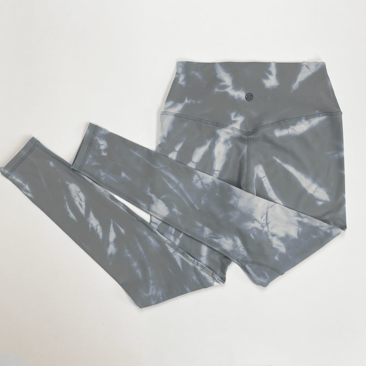 Mandala Leggings - Platinum Tie Dye - Skywear Threads